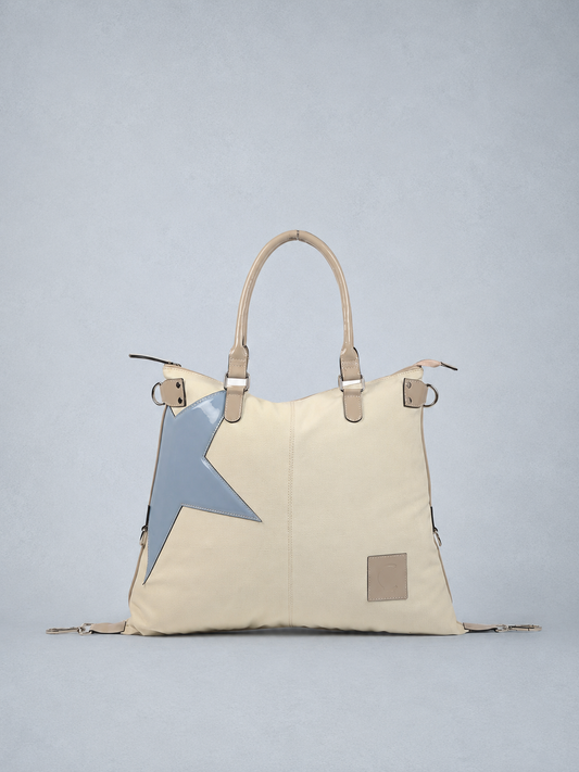 GOR (Beige & Light Blue)
