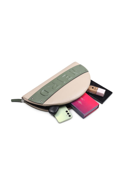 LUSSA (Beige & Sap Green)